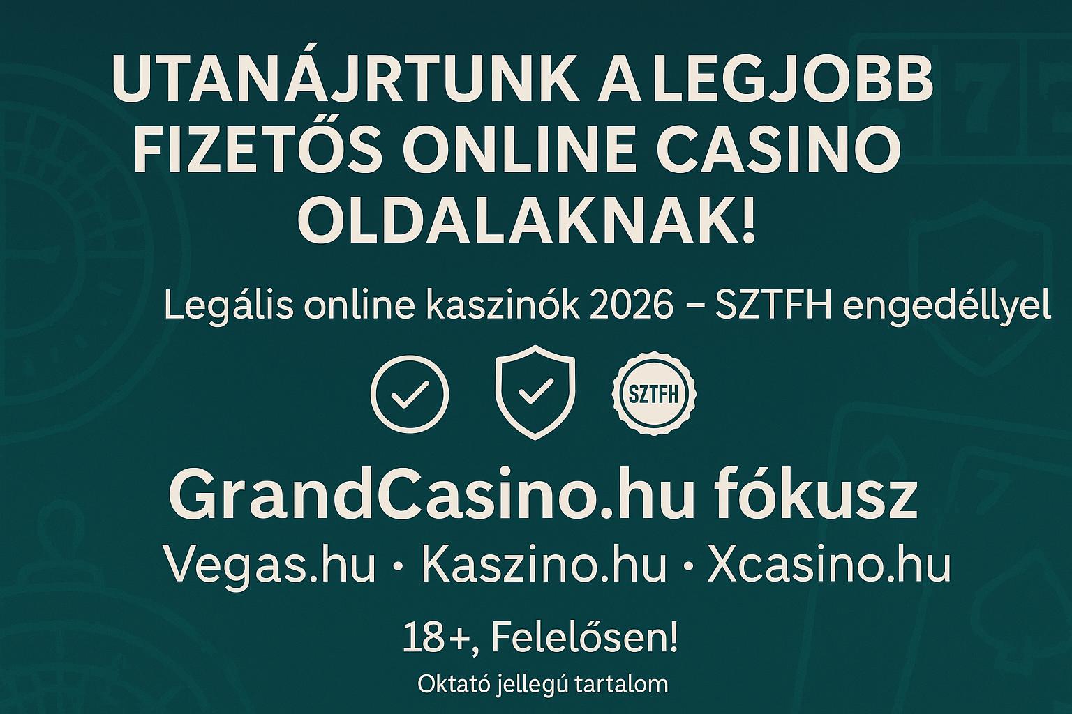 legjobb fizetős online casino oldalak